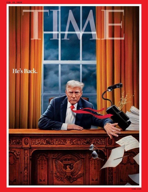 Capa Revista Time Donald Trump